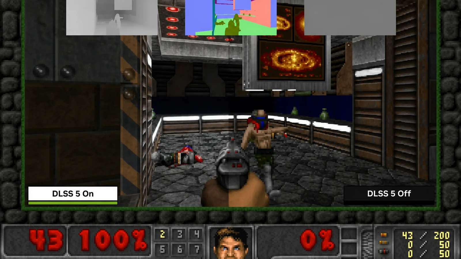Он вкрутил DLSS 5 в DOOM 1993 года: посмотрите, что стало с пикселями