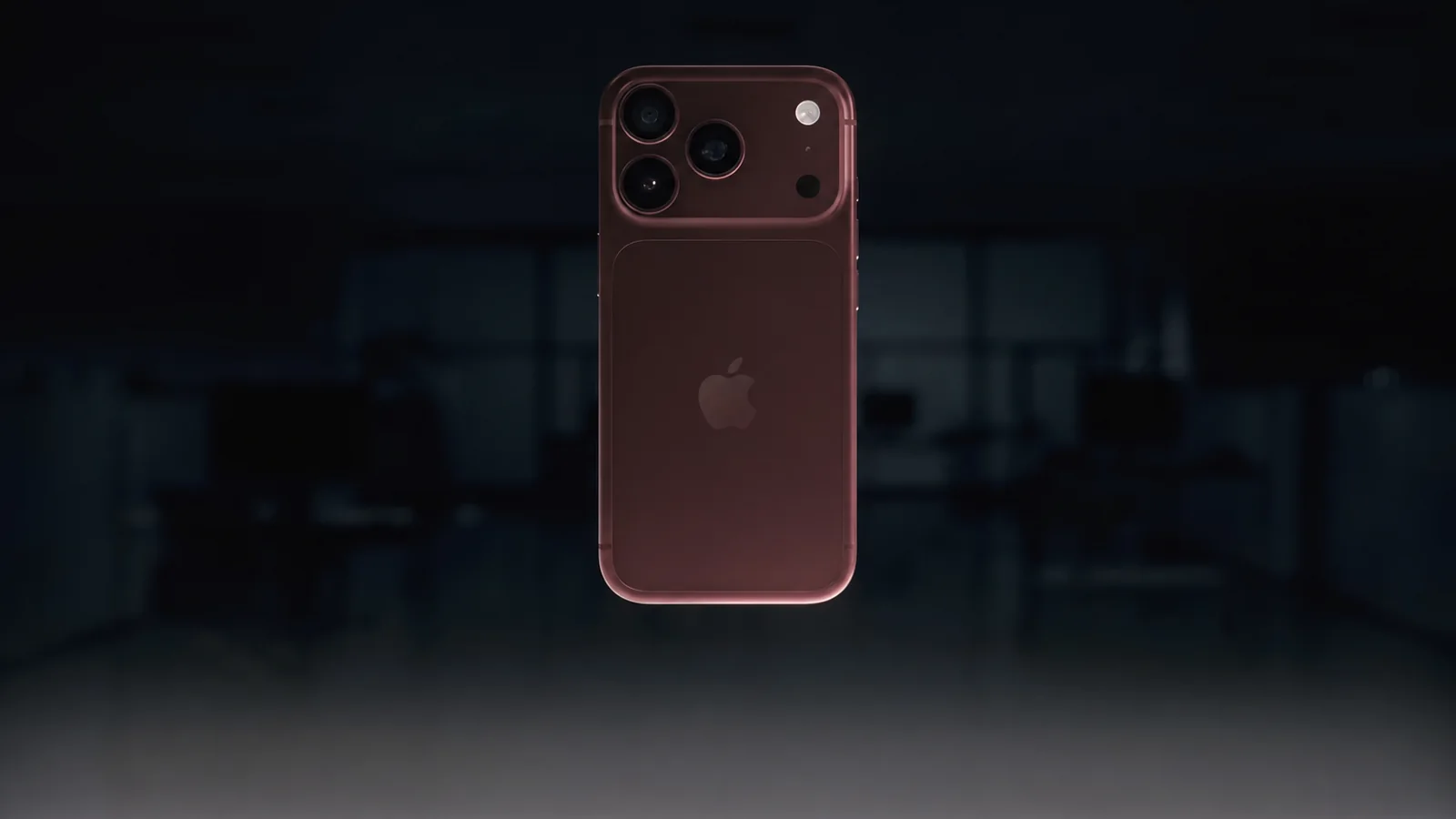 iPhone 18 Pro в тёмном цвете
